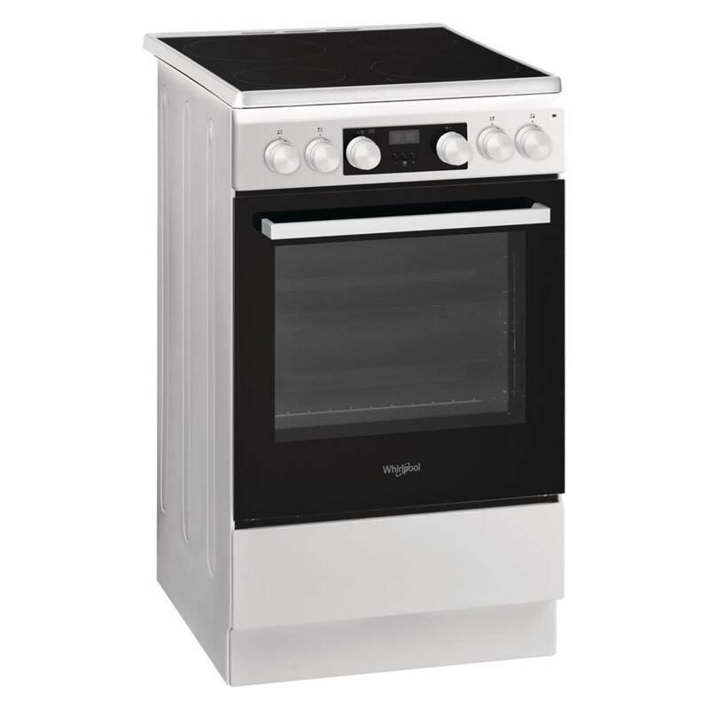 Sklokeramický sporák Whirlpool WS5V8CCW E  bílý